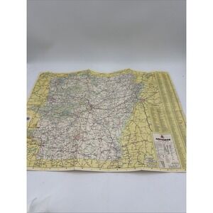 Citgo Petroleum Co. Arkansas Road Map Brochure Vintage 1965